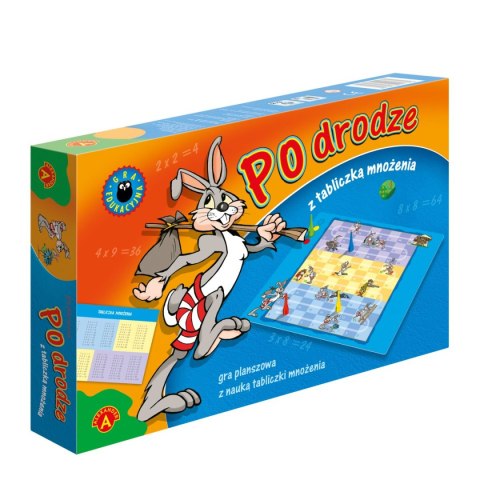 Gra planszowa Po drodze z tabliczką mnożenia Alexander (0455) Alexander