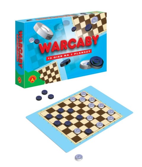 Gra planszowa Warcaby 12 wersji Alexander Alexander