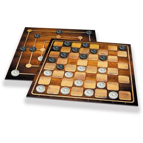 Gra planszowa Warcaby/Młynek klasyczne 01681 Warcaby / Młynek Trefl (01681) Trefl