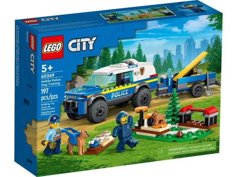Klocki konstrukcyjne City szkolenie psów policyjnych w terenie Lego (60369) Lego