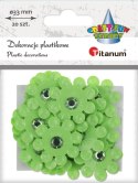 Kwiaty Craft-Fun Series samoprzylepne Titanum (2324043-green) Titanum