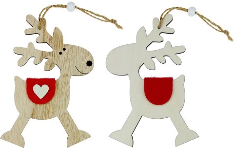 Ozdoba drewniana Craft-Fun Series Zawieszka renifer Titanum (SDGJ-331) Titanum