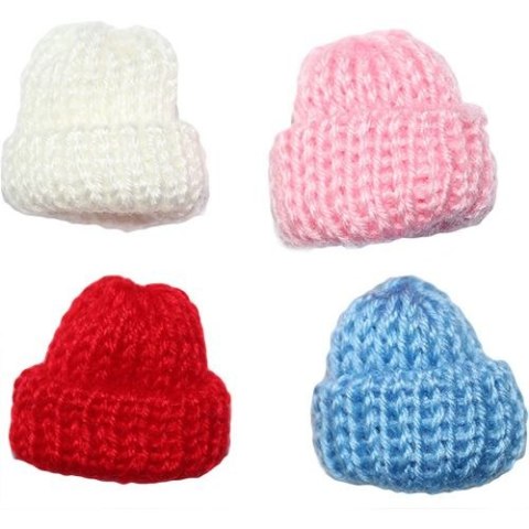 Ozdoba materiałowa Craft-Fun Series czapeczki włóczkowe Titanum (172284) Titanum