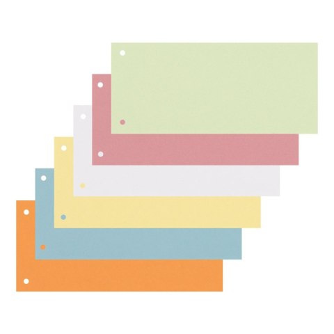 Przekładka czysta 1/3 A4 różowa 180g 100k Oxford (100205027) Oxford