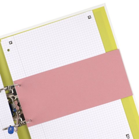 Przekładka czysta 1/3 A4 różowa 180g 100k Oxford (100205027) Oxford