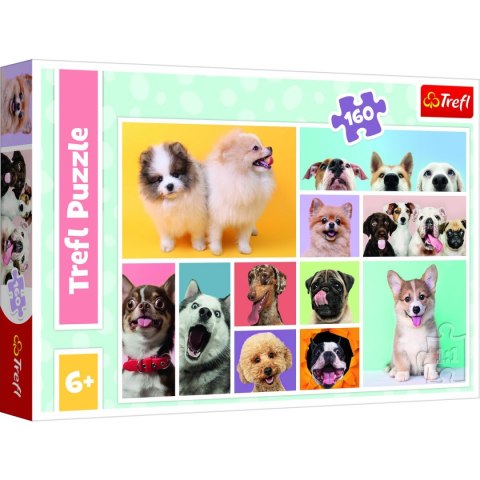 Puzzle Disney Psia przyjaźń 160 el. Trefl (15412) Trefl