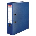 Segregator dźwigniowy Q. file Standard 0011167418 A4 80mm niebieski Herlitz (300003084) Herlitz