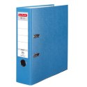 Segregator dźwigniowy Q. file Standard 0011178936 A4 80mm niebieski jasny Herlitz (300023548) Herlitz