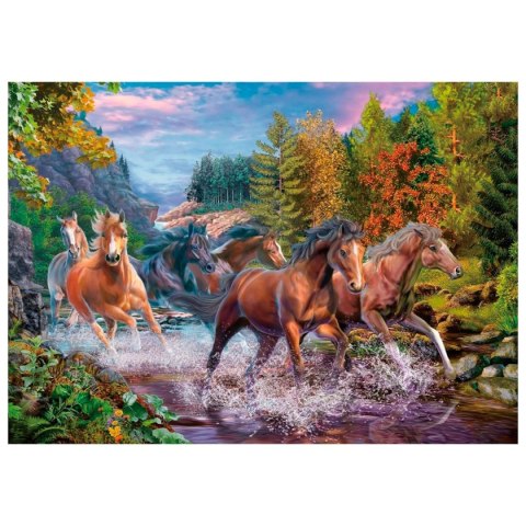 Zestaw kreatywny Diamentowa mozaika 30x40cm Konie 8 Flamingo Line (TBS01393-03) Flamingo Line