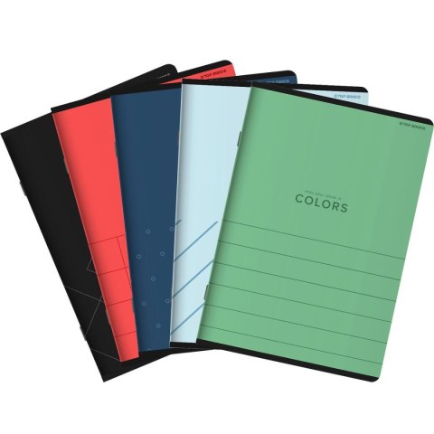 Zeszyt colors mix A5 80k. 70g krata Top 2000 (400169185) Top 2000