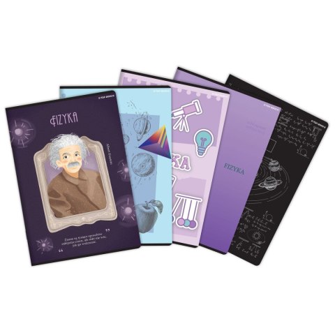 Zeszyt fizyka mix A5 60k. 70g krata Top 2000 (400168954) Top 2000