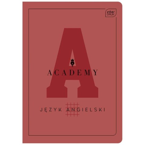 Zeszyt tematyczny Interdruk ACADEMY A5 60k. krata (ZE60#ANGACA) Interdruk