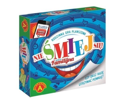 Gra planszowa Nie śmiej się familijna Alexander Alexander