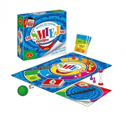Gra planszowa Nie śmiej się familijna Alexander Alexander