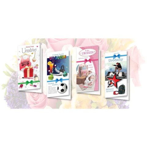 Kartka składana Lux urodziny [mm:] 230x120 Top Graphic (DLXO) Top Graphic