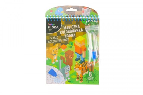 Kolorowanka Game MAGICZNA WIELORAZOWA KOLOROWANKA WODNA Derform (MWKWNKA) Derform