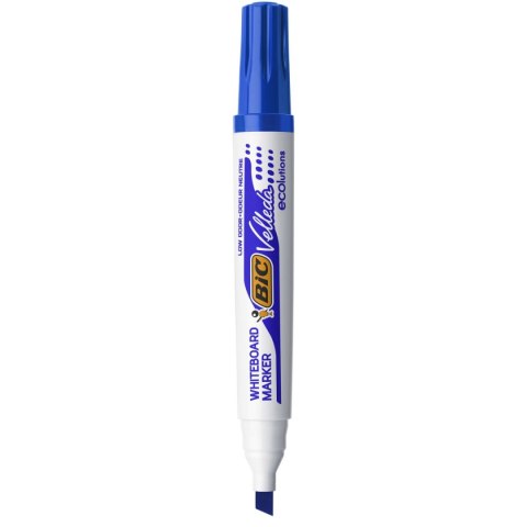 Marker suchościeralny Velleda Ecolutions 1751 wkład niebieski 3,7-5,5mm ścięta końcówka Bic (904947) Bic