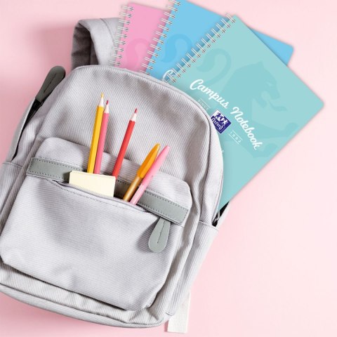 Notes (notatnik) Campus Pastel B5+ 80k. krata Oxford (400160107) Oxford