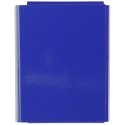 Teczka z szerokim grzbietem na rzep skrzydłowa A5 niebieski VauPe (312/03) VauPe