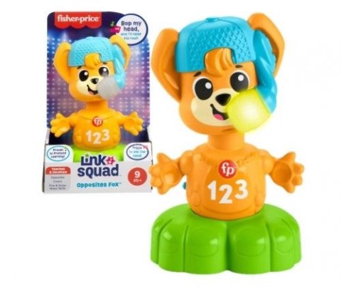 Zabawka edukacyjna LINK SQUAD LISEK MUZYCZNE PRZECIWIEŃSTWA Fisher Price (HYL37) Fisher Price