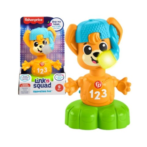 Zabawka edukacyjna LINK SQUAD LISEK MUZYCZNE PRZECIWIEŃSTWA Fisher Price (HYL37) Fisher Price