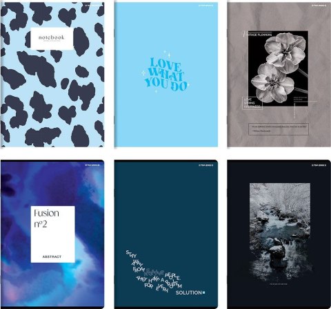 Zeszyt megamix A4 96k. 70g krata Top 2000 (400182028) Top 2000