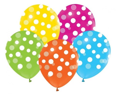 Balon gumowy Groszki, mix mix 300mm 12cal Godan (GZ-GRS5) Godan