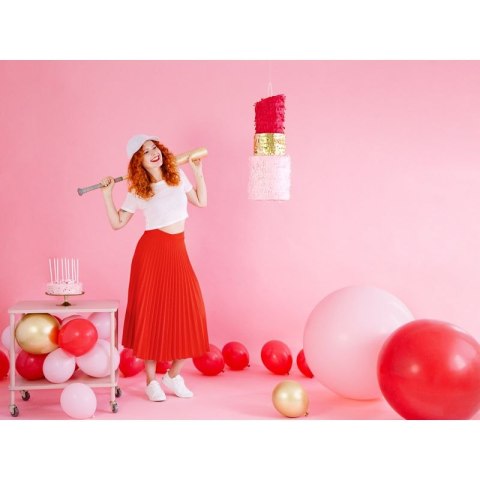 Balon gumowy Strong Pastel Pale Pink 100 szt. różowy Partydeco (SB14P-081B) Partydeco