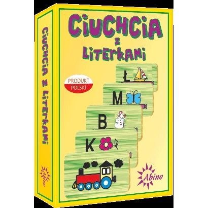 Gra edukacyjna Abino Ciuchcia z literkami CIUCHCIA Z LITERKAMI Abino