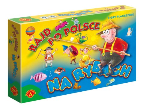 Gra planszowa RAJD PO POLSCE Alexander (5906018002393) Alexander