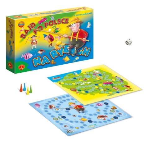 Gra planszowa RAJD PO POLSCE Alexander (5906018002393) Alexander