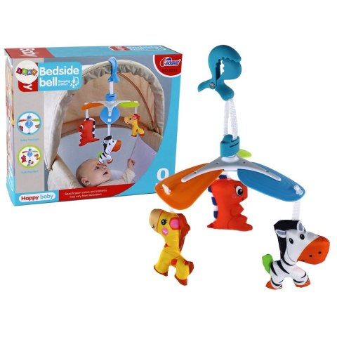 Karuzela nad łóżeczko Klips Zwierzątka Kolorowa Lean (16234) Lean