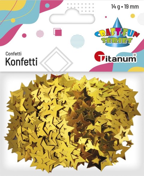 Konfetti Titanum Craft-Fun Series gwiazdki (284809) Titanum