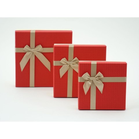 Pudełko na prezent 3 sztuki [mm:] 230x200x 170 Adar (531437) Adar