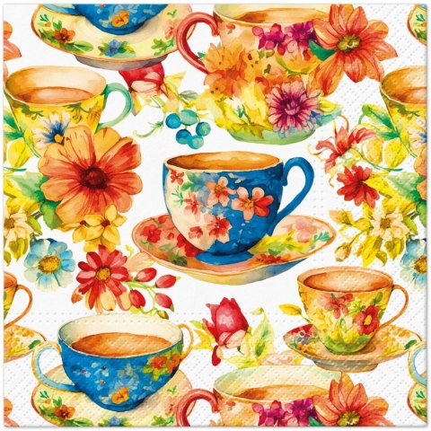 Serwetki Paw TaT Summer Tea mix bibuła [mm:] 330x330 (TL126300) Paw