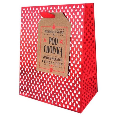 Torba prezentowa torebka ozdobna Bożenarodzenie Kukartka (QPS) Kukartka