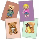 Zeszyt A4 Teddies 60k. 80g krata Narcissus Narcissus
