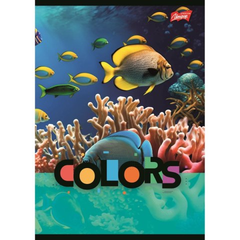 Zeszyt EXOTIC COLORS A5 32k. krata Unipap Unipap