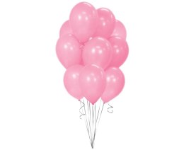 Balon gumowy Godan metalik różowy 10 szt. różowa 300mm 12cal (BALONY BEAUTY&CHARM) Godan