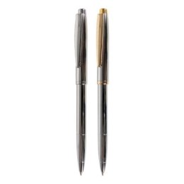 Długopis standardowy Cresco Maestro Chrom niebieski 1,0mm (5907464215641) Cresco