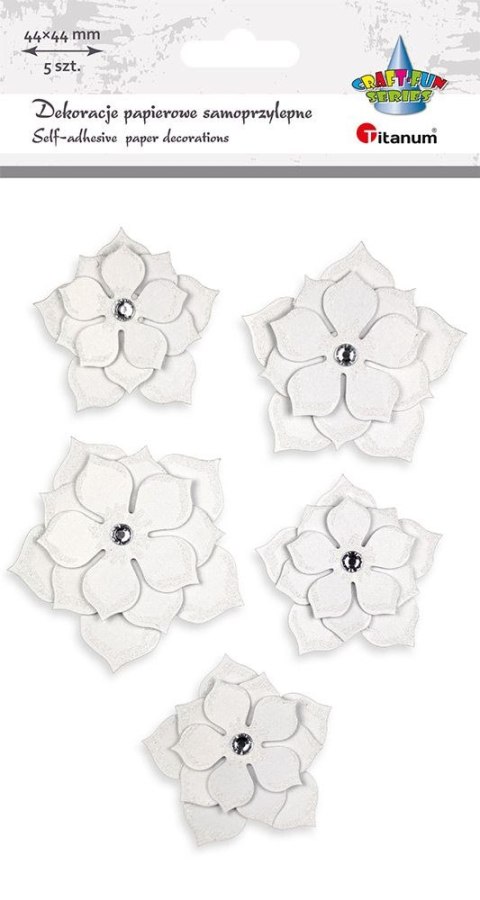 Naklejka (nalepka) Craft-Fun Series kwiatki Titanum (22LJ1205) Titanum