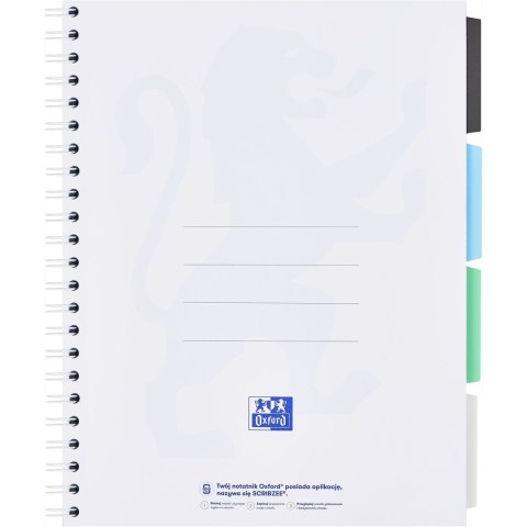 Notes (notatnik) klasyczny B5 80k. krata Oxford (400182993) Oxford