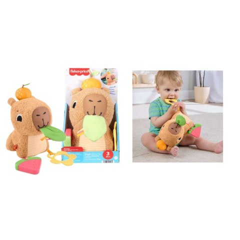 Pluszak KAPIBARA SENSORYCZNA PRZYTULANKA Fisher Price (HYR54) Fisher Price