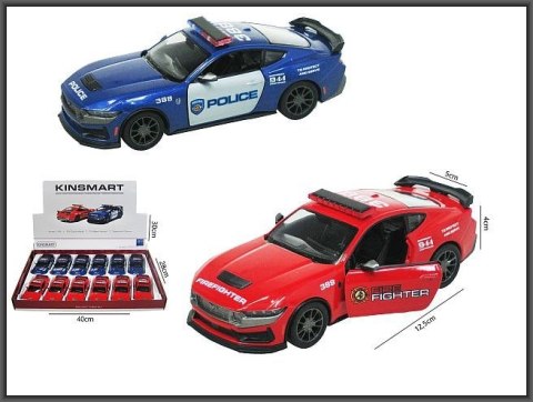 Samochód Ford Mustang 2024 Dark Horse Policja / Straż Pożarna Hipo (HXKT277) Hipo