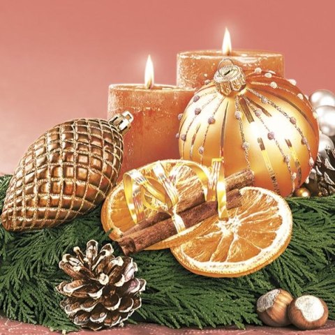 Serwetki Boże narodzenie mix bibuła [mm:] 330x330 Pol-mak (SL GW) Pol-mak