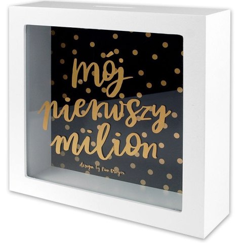 Skarbonka home pierwszy milion drewniana Pan Dragon (34884) Pan Dragon