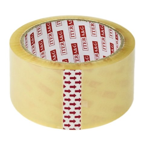 Taśma pakowa 48x66 [mm x yd] przezroczysta Iter A&G Iter A&G