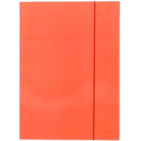 Teczka kartonowa na gumkę (jk) szkolna fluo A4 mix 250g Kreska Kreska