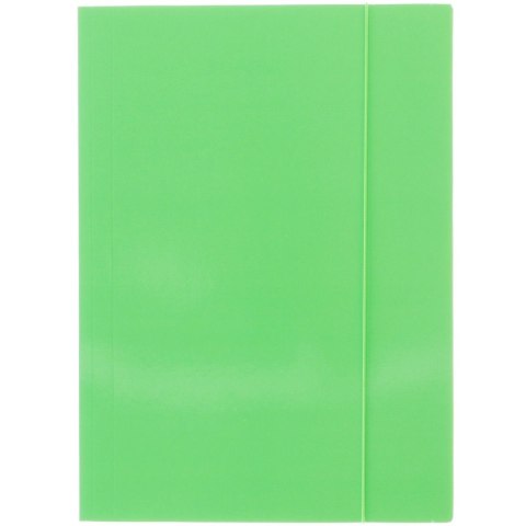 Teczka kartonowa na gumkę (jk) szkolna fluo A4 mix 250g Kreska Kreska