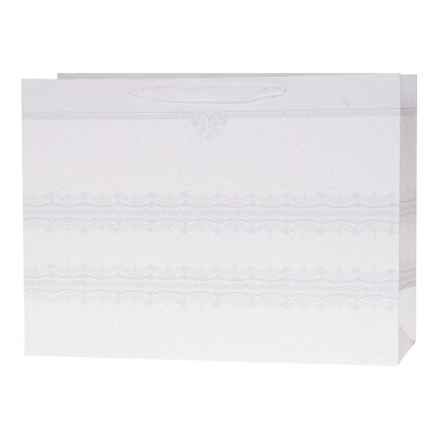 Torba prezentowa torebka lux brok Biała horyzont MaxMax [mm:] 550x400x 200 Rozette (5907354051083) Rozette
